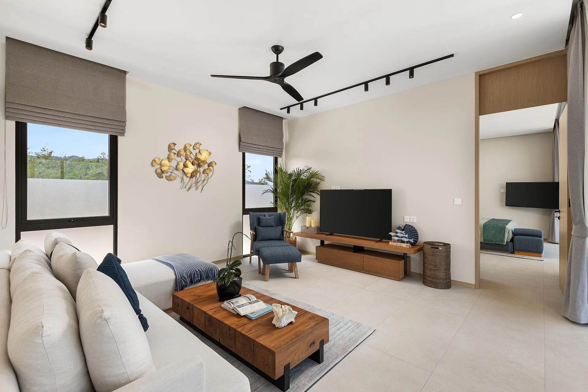 QAV Residences Show Unit Villa 8: interior detail 2